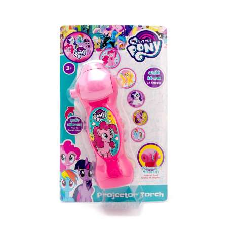 KIDTOYS ไฟฉายส่องภาพ มายลิตเติ้ลโพนี่ ลายลิขสิทธิ์แท้ ขนาด ย 6*ก 4*ส 16 ซม.