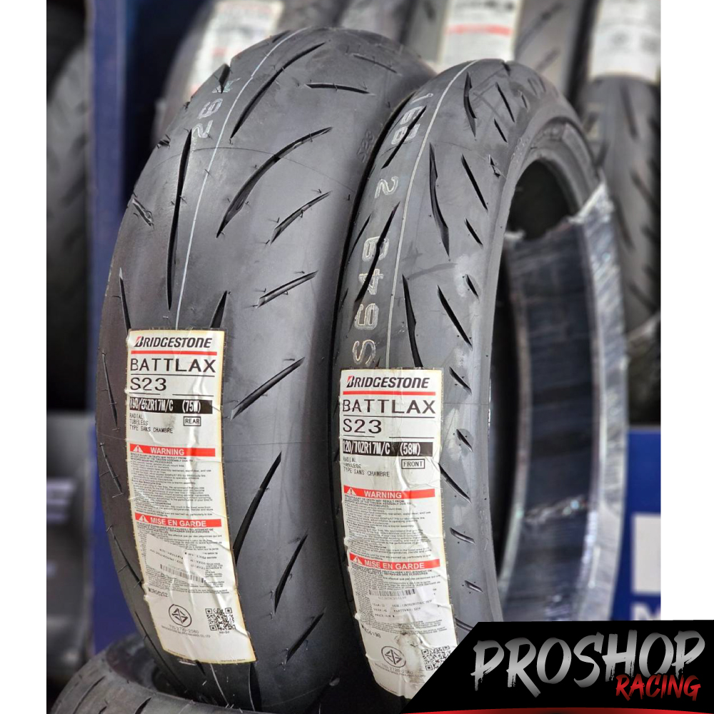 [💥Miễn phí vận chuyển💥 Lốp Bridgestone Battlax S23 kích thước 120 180 190 200]