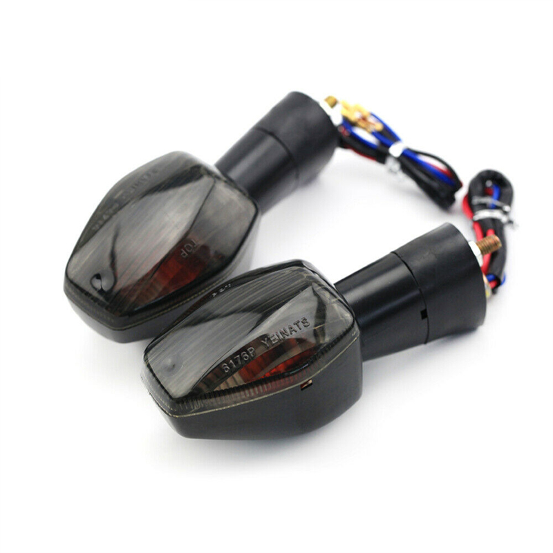 Motorrad Blinker Für Honda CB400 CB1300 | Rauchfarbene Blinkleuchten | Kompatibel Mit CBR RR Hornet