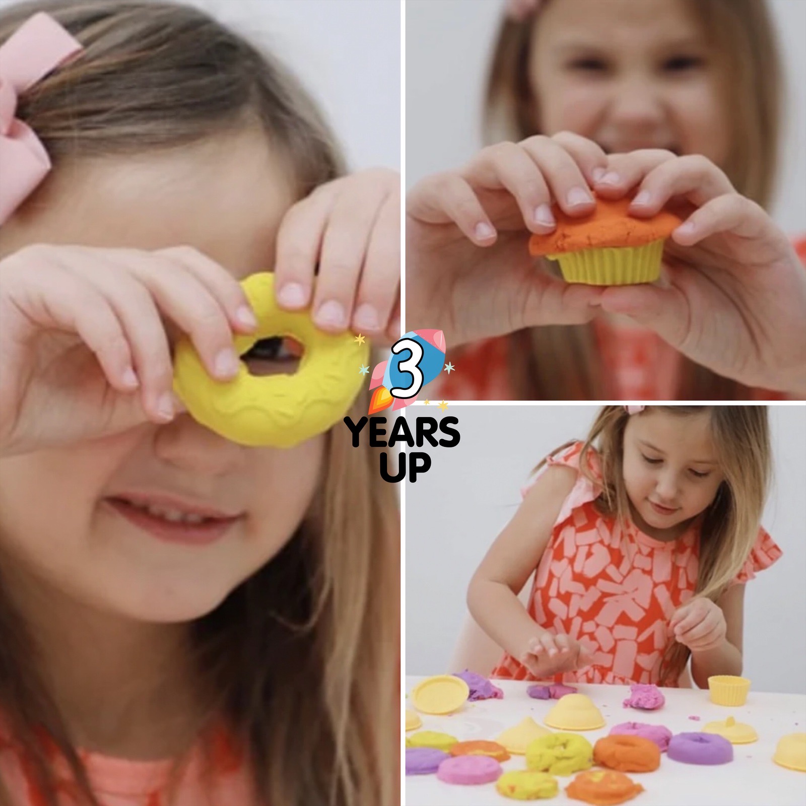 [ลด 25 กล่องไม่สวย] แป้งโดว์ MAD MATTR® และ แม่พิมพ์เบเกอรี่ คัพเค้ก