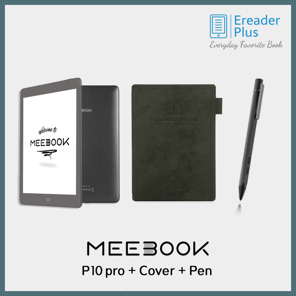 Meebook P10 Pro E-Reader, 2022 Nuevo lector de tinta electrónica de 10  pulgadas Paperwhite con