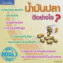 ภาพขนาดย่อของภาพหน้าปกสินค้าน้ำมันปลา ( 4 ขนาด ) น้ำมันตับปลา มี มี DHA , EPA , วิตามินอี  Fish Oil จากร้าน VUNNI.Giffarine บน Lazada ภาพที่ 2