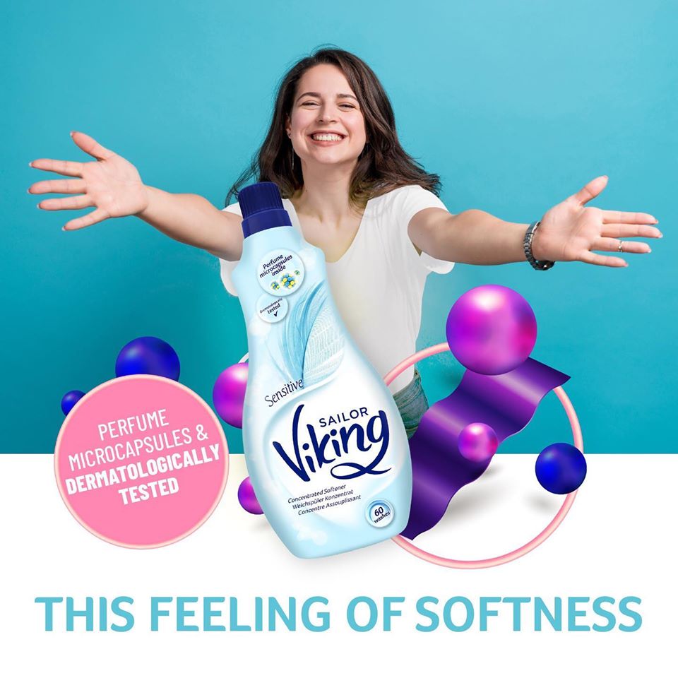 Sailor Viking Concentrated Softener Sensitive ไซเลอร์ ไวกิ้ง น้ำยาปรับ
