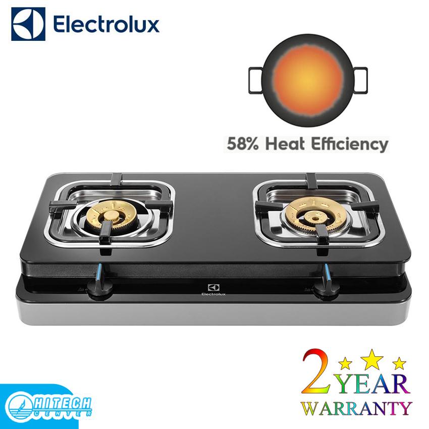 ELECTROLUX เตาแก๊ส 2 หัว เคลือบเทฟล่อน รุ่น ETG728TL