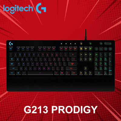 คีย์บอร์ด Logitech รุ่น G213 Prodigy ประกันศูนย์ 2 ปี