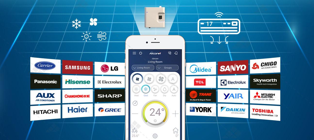 Smart Remote Ac smart AC control wifi control for air conditioner app remote control ...