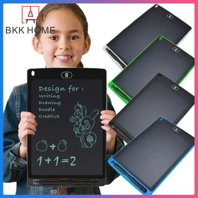 BKK เเผ่นกระดานLCD กระดานวาดรูป กระดานเขียน Writing Tablet 8.5นิ้ว ประหยัดกระดาษ กดลบง่ายเเค่กดปุ่มเดียว LCD Writing Tablet Electronic Drawing Painting Graphics Pad