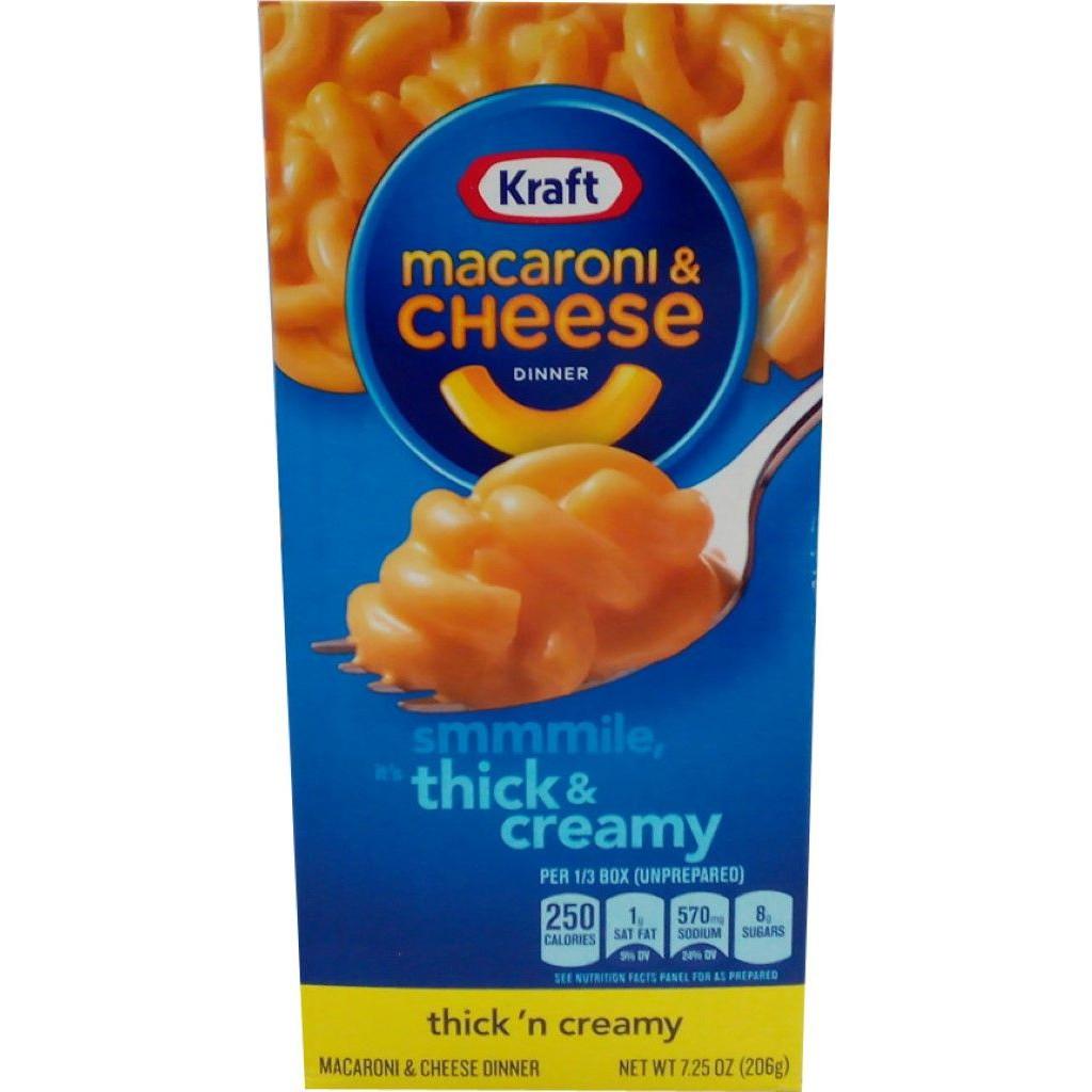 Kraft Thick Creamy Macaroni And Cheese 206g Th