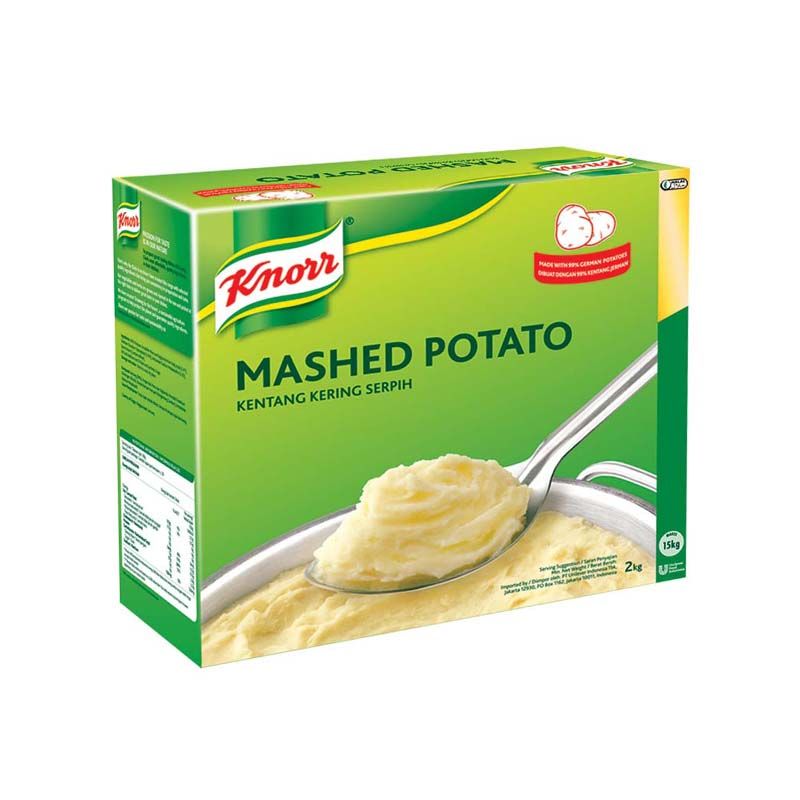 พิเศษ ถูกที่สุด✅  คนอร์ มันฝรั่งบดสำเร็จรูป 2 กิโลกรัม Knorr Instant Mashed Potatoes 2 kg