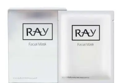 มาร์คหน้า RAY (Ray facial mask) สีเงิน 1 แผ่น (แบ่งขาย) พร้อมส่ง