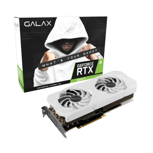iHAVECPU การ์ดจอ GALAX RTX™ 3070 Ti EX White (1-Click OC) 8GB GDDR6X SKU-129802