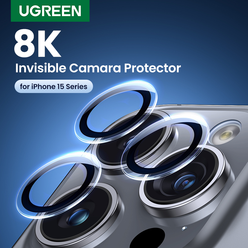 UGREEN 8K HD Corning Gorilla Glass Camera Lens Protector Tempered Glass