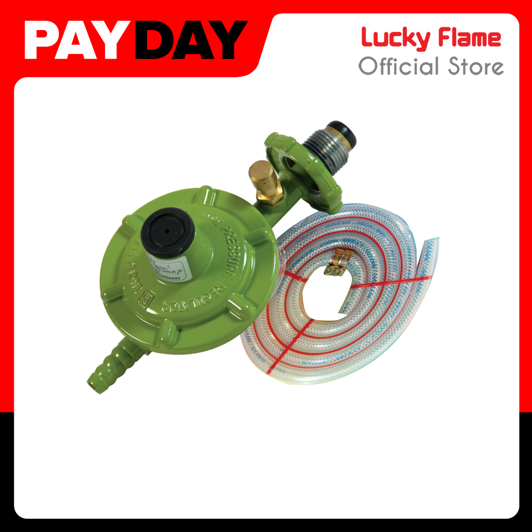 Lucky Flame เครื่องปรับความดันแก๊ส รุ่น L-326SP ชนิดแรงดันต่ำ