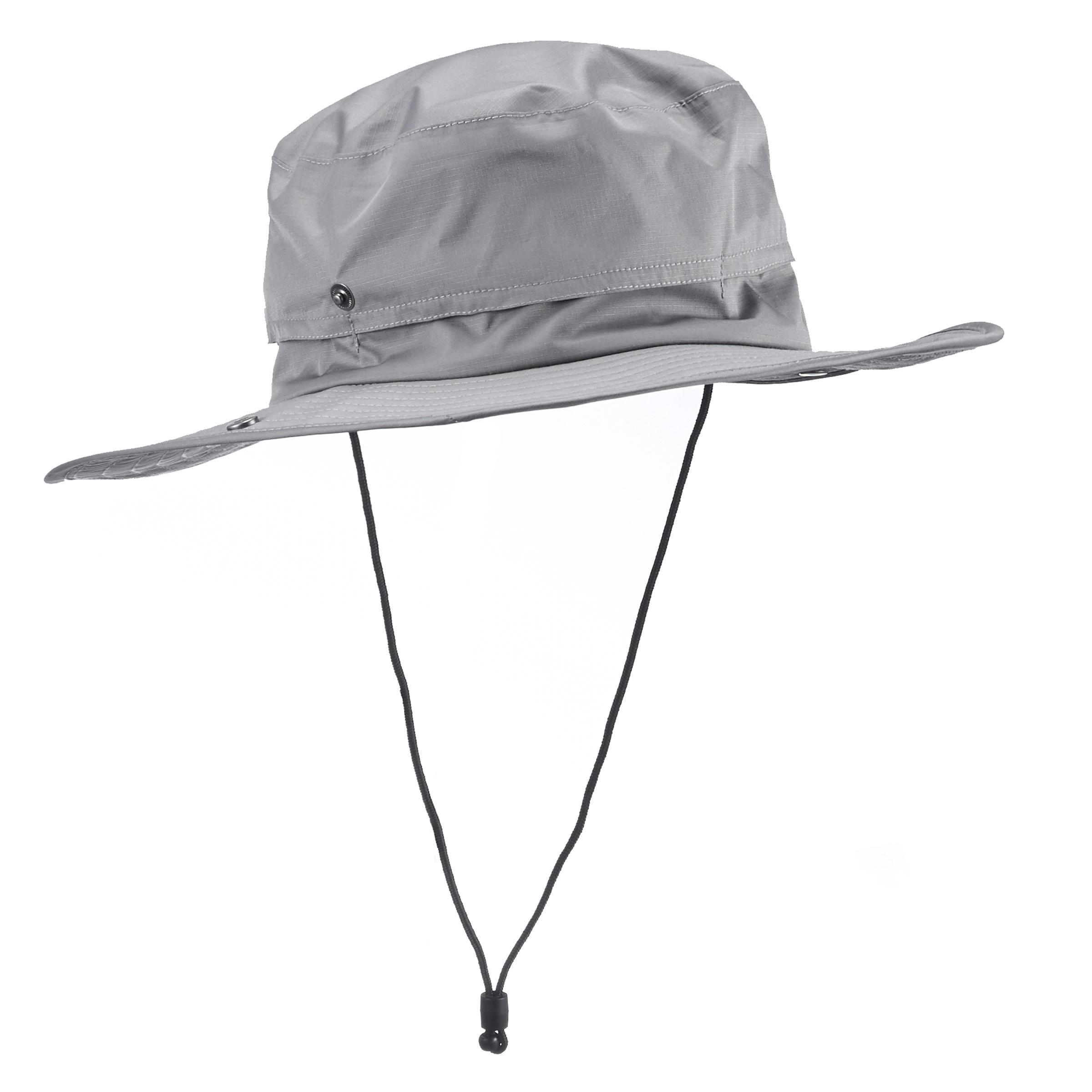 หมวกสำหรับการเทรคกิ้งบนภูเขากันน้ำรุ่น TREK 900 (สีเทาอ่อน)