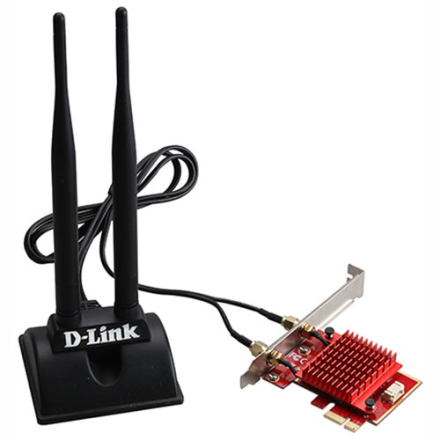 D-Link AX3000 Wi-Fi 6 PCle Adapter with Bluetooth 5.1 (DWA-X582)