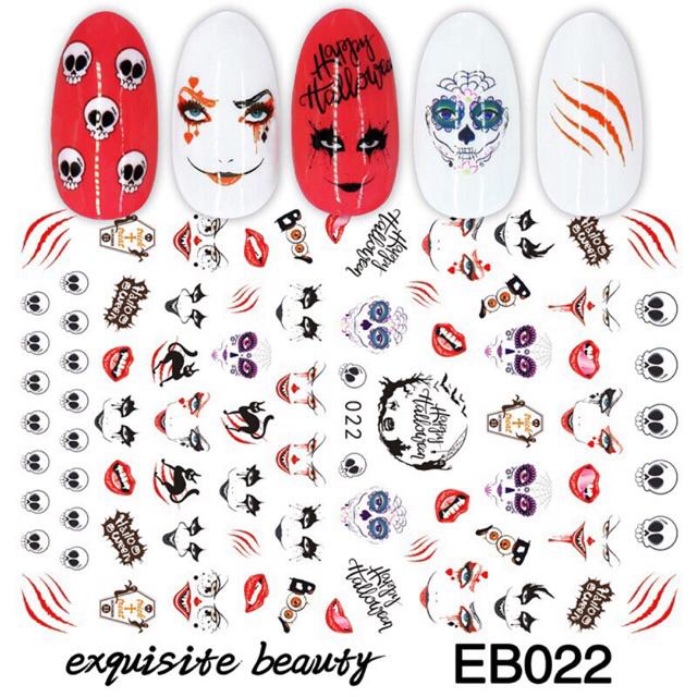สติกเกอร์ติดเล็บ 3D ลายผลไม้ ลายการ Nail Stickers 3D