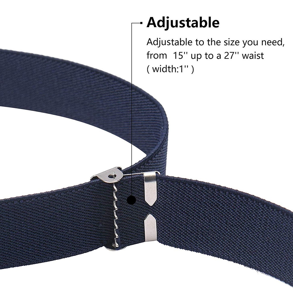 9 Styles Kids Toddler Belts for Boys GirlsAdjustable Stretch Elastic