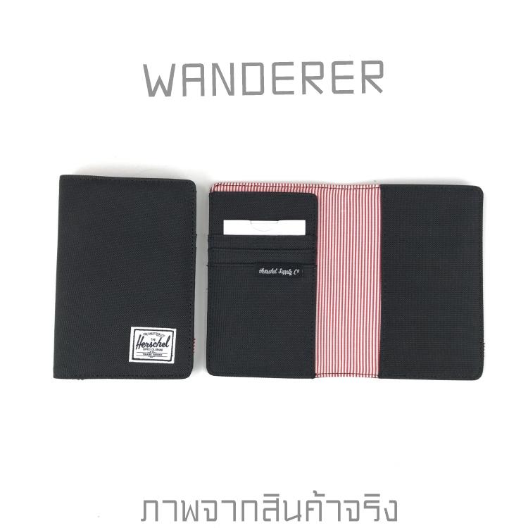 Herschel Raynor - Black กระเป๋าใส่พาสปอร์ต