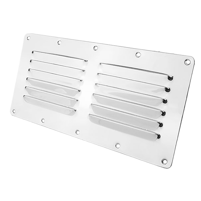 Stainless Steel Marine Air Vent Cover Boat Louvered Vent Marine