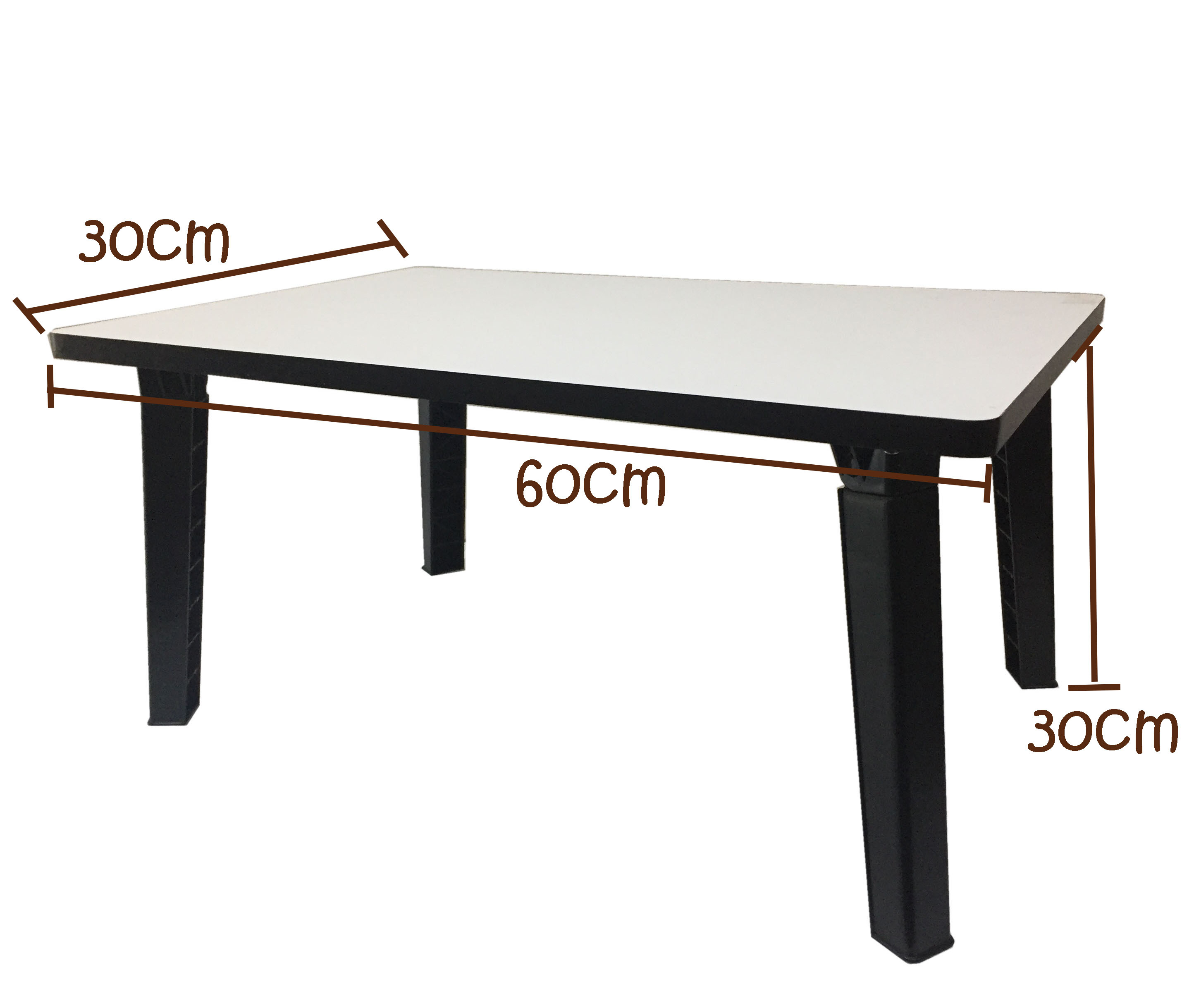 พร้อมส่ง โต๊ะญี่ปุ่น โต๊ะพับ โต๊ะเตี้ย โต๊ะวางโน้ตบุ๊ค ขนาด30x60ซม.