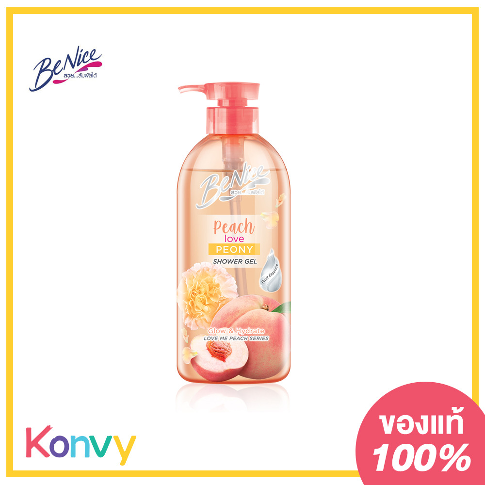 BeNice Love Me Peach Shower Gel Peach Love Peony 450ml