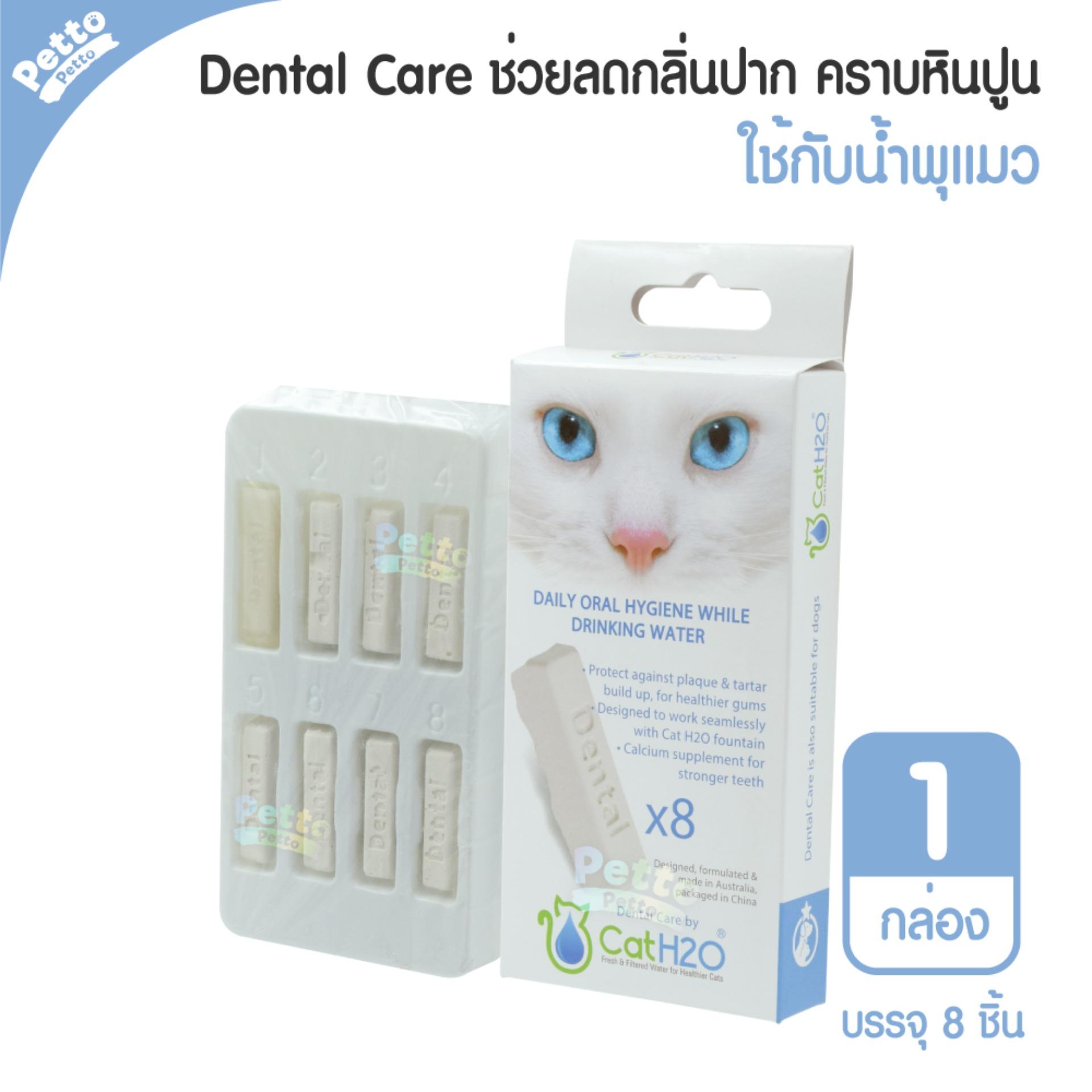 โปรโมชั่น Cat H2O Dental Care ช่วยลดกลิ่นปาก/คราบพลัค/หินปูน เสริม