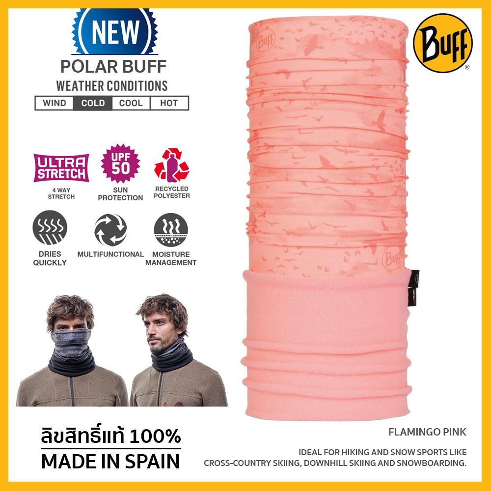 Buff New Polar ผ้าบัฟกันหนาว กันแดด ผ้านุ่ม Polartec เพิ่มความอบอุ่น สำหรับใส่เล่นสกี เดินป่า ปีนเขา หรือกิจกรรมฤดูหนาว