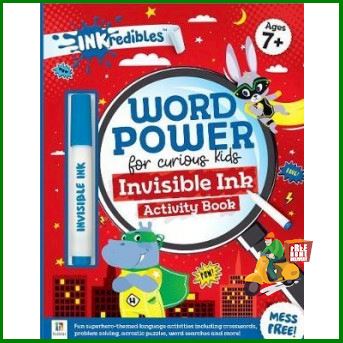 ยอดนิยม INKREDIBLES: WORD POWER FOR CURIOUS KIDS (INVISIBLE INK ACTIVITY BOOK)