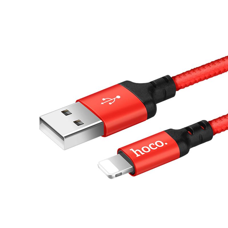 Hoco X14 สายชาร์จแท้ Time Speed Charger ยาว 2 เมตร/ 1 เมตร IPhone