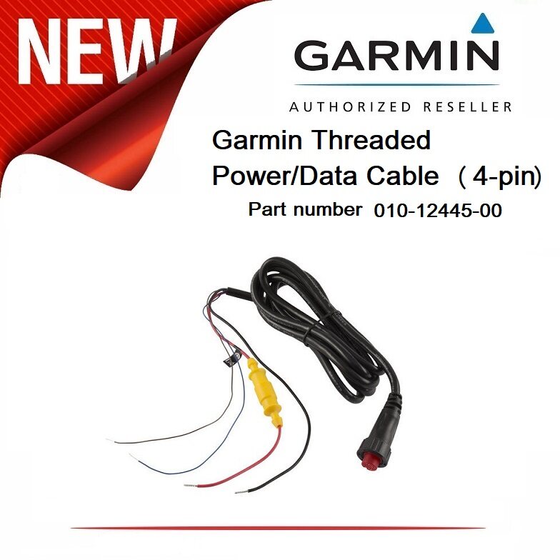 Garmin Threaded Power/Data Cable สายไฟ (4-pin) PART NUMBER 010-12445-00