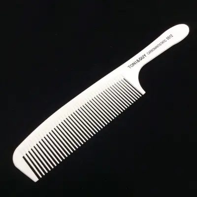 TONI & GUY Portable Hair Comb 0512 Width 3.2 Long 19.5 Height 0.3 cm Weight 11 g Professional Hair Salon Hair Salon - White