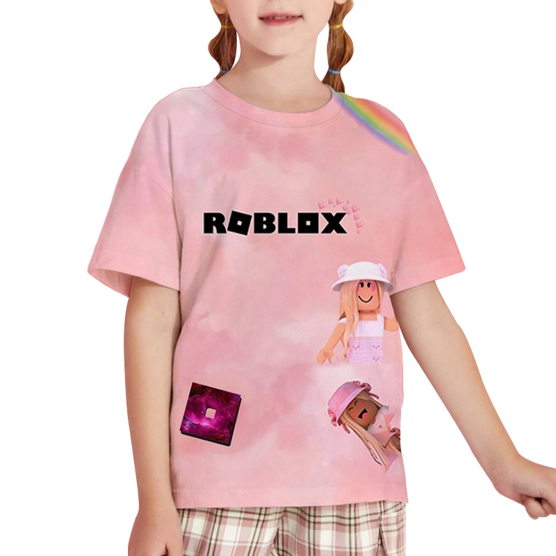 Robloxs Shirt For Kids Roblox Girls T-Shirt 3-14 Years Graphic