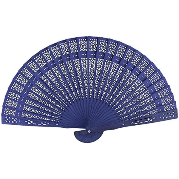 8 Inch Chinese Japanese Folding Fan Original Wooden Hand Flower Bamboo Pocket Fan For Home Decor Party Decoration