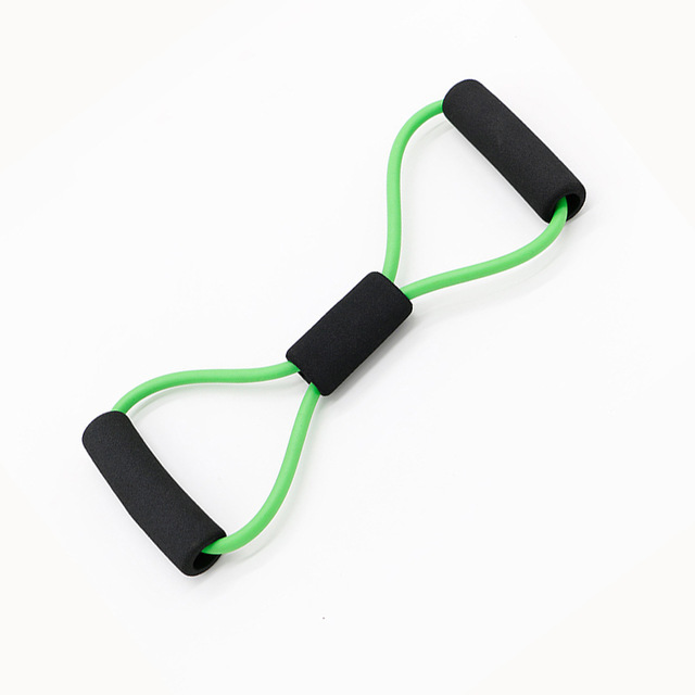 ส่งฟรี [สีเขียว]YIWUSHOP ปลีก/ส่ง YW10115 ยางยืดออกกำลังกาย เชือกดึงออกกำลังกาย โยคะ อุปกรณ์ออกกำลังกายกีฬา