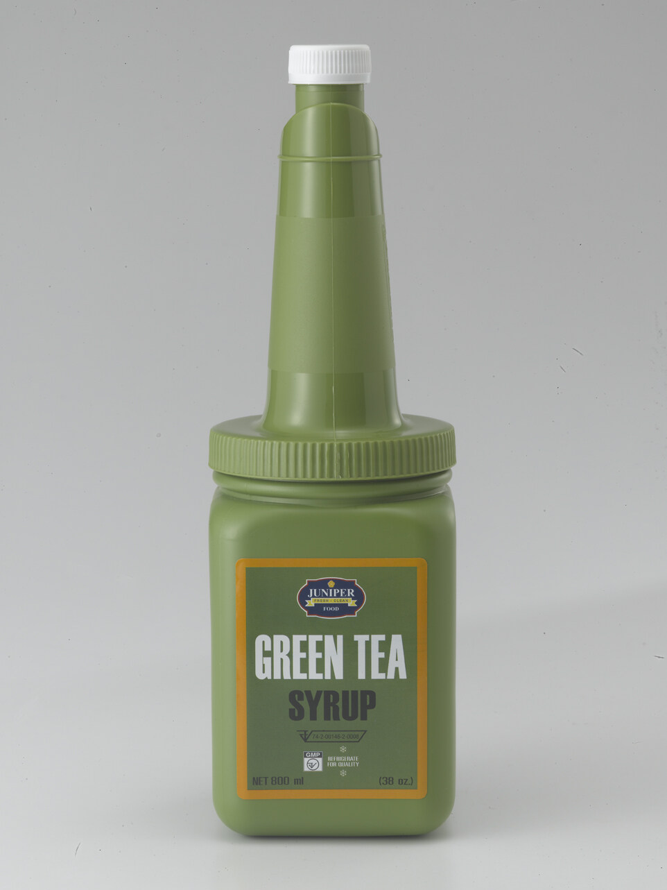 Juniper Green Tea Syrup 800 ml. (จูนิเปอร์ ชาเขียว ไซรัป 800 มิลลิลิตร)**จำกัดการซื้อ 8 กระปุก/ออร์เดอร์**