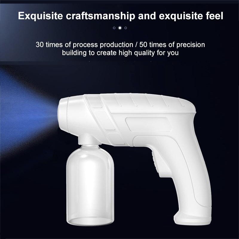 ฆ่าเชื้อฆ่าเชื้อ Atomizer Fogger Spray Gun สำหรับโฮมออฟฟิศ เครื่องพ่น