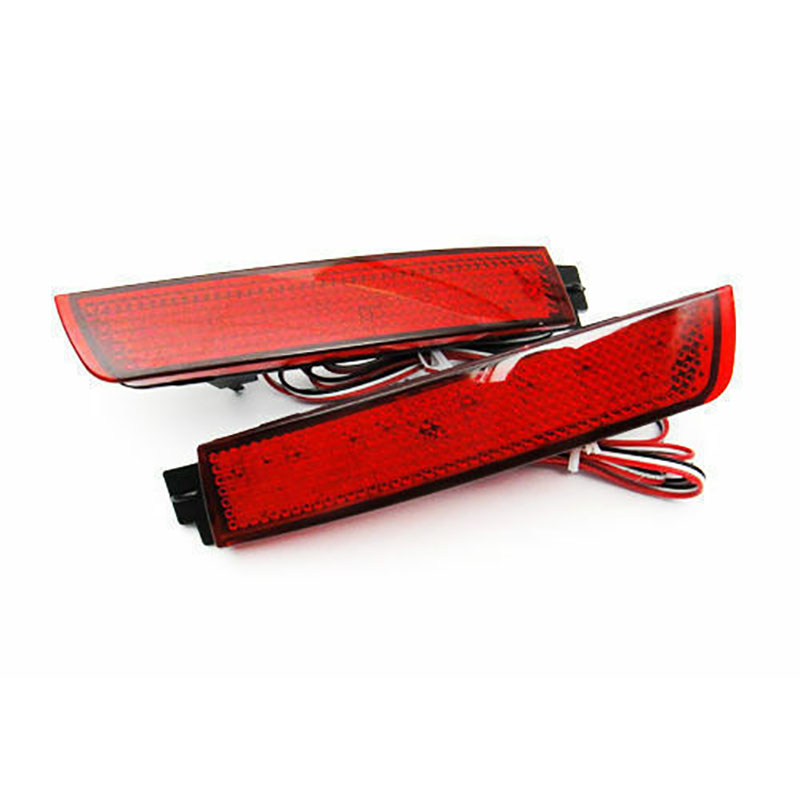 Red Lens Rear Bumper Reflector Lamp LED Tail Brake Light for Nissan Juke Murano Quest Sentra Infiniti FX35 265605C000