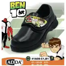 ภาพขนาดย่อของภาพหน้าปกสินค้าADDA รองเท้านักเรียนอนุบาล ชาย สีดำ ADDA BEN10 รุ่น 41A08 SALE (ค่าส่งถูก) New จากร้าน NN Shoe บน Lazada ภาพที่ 1