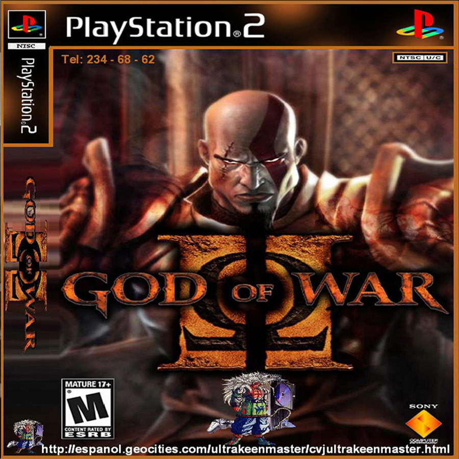 แผ่นเกมส์ PS2 (สินค้ารับประกันคุณภาพ) God of War II (USA)