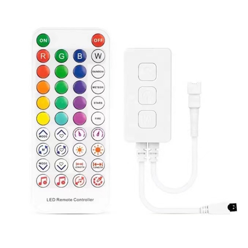Contrôleur LED Bluetooth RGB IR Télécommande Avec 38 Boutons