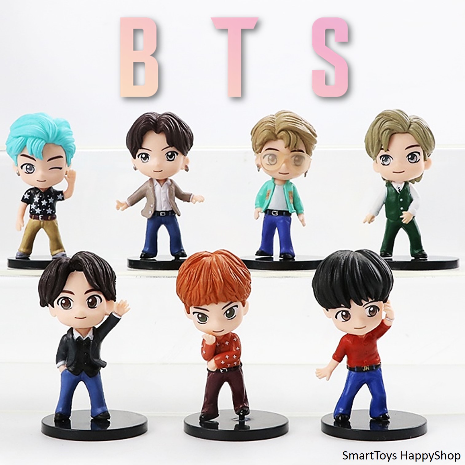 Figure Model BTS Permission To Dance Special Edition Set A