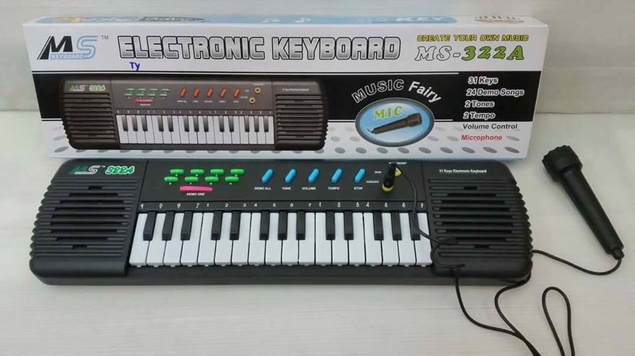 อิเล็กโทรนิกส์คีย์บอร์ดรุ่น MS-322A เครื่องดนตรี keyboard