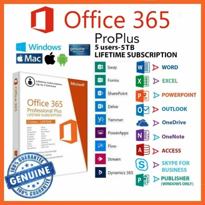 Office 365 Pro Plus [แท้ 100 ] ถาวร •••••••-xอ่านรายละเอียดก่อนทำการสั่งซื้อนะ•••••••