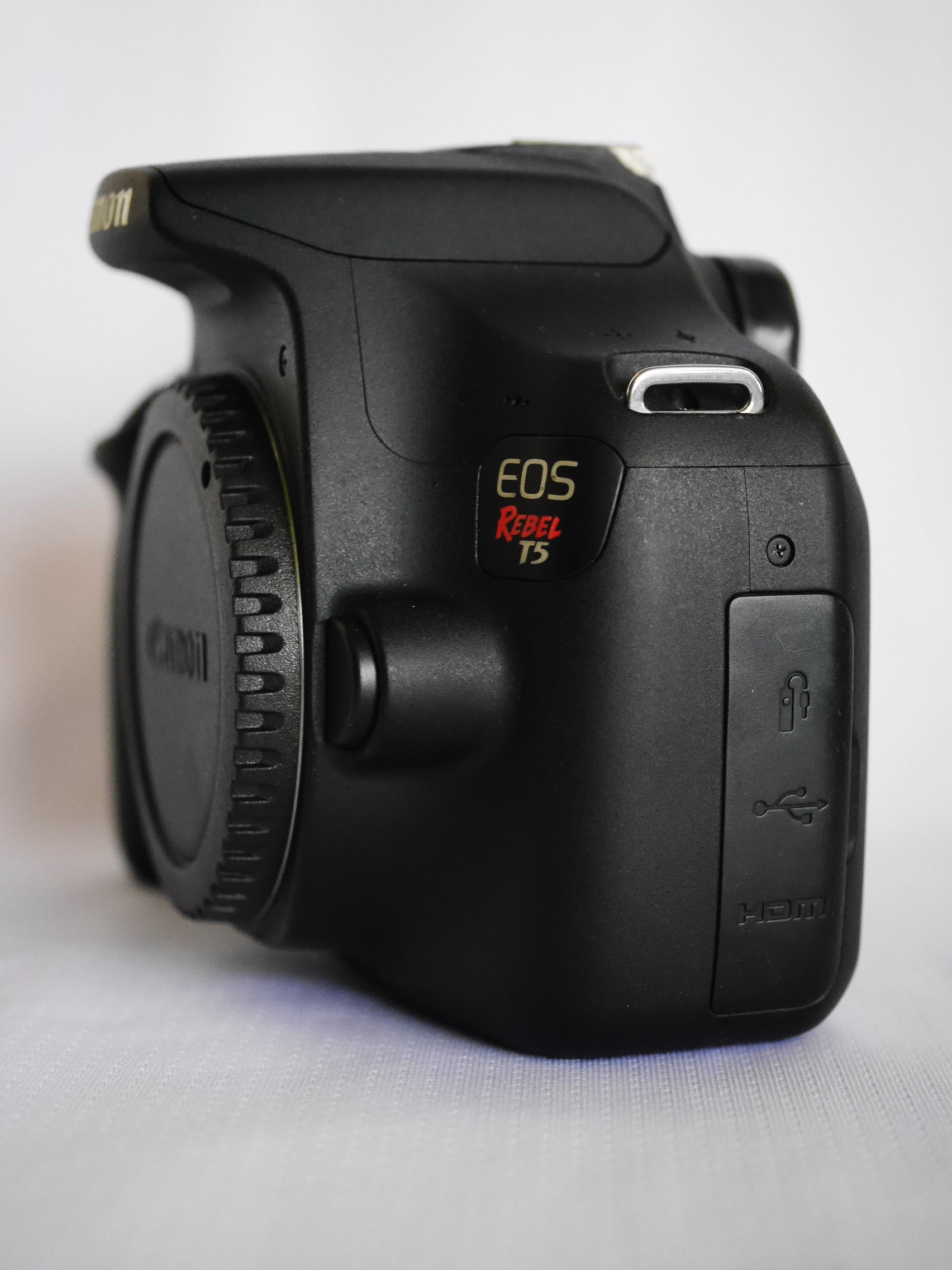 Canon EOS Rebel T5 1200D DSLR Black Body only in Box, EOS1200 D Digital