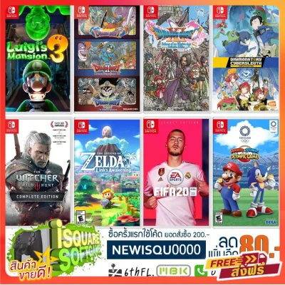 💖ร้านไทย พร้อมส่งฟรี💖 Nintendo Switch Most Popular ✨มีเก็บปลายทาง✨