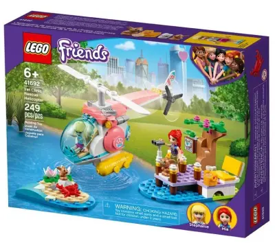 LEGO Friends -Vet Clinic Rescue Helicopter (41692)