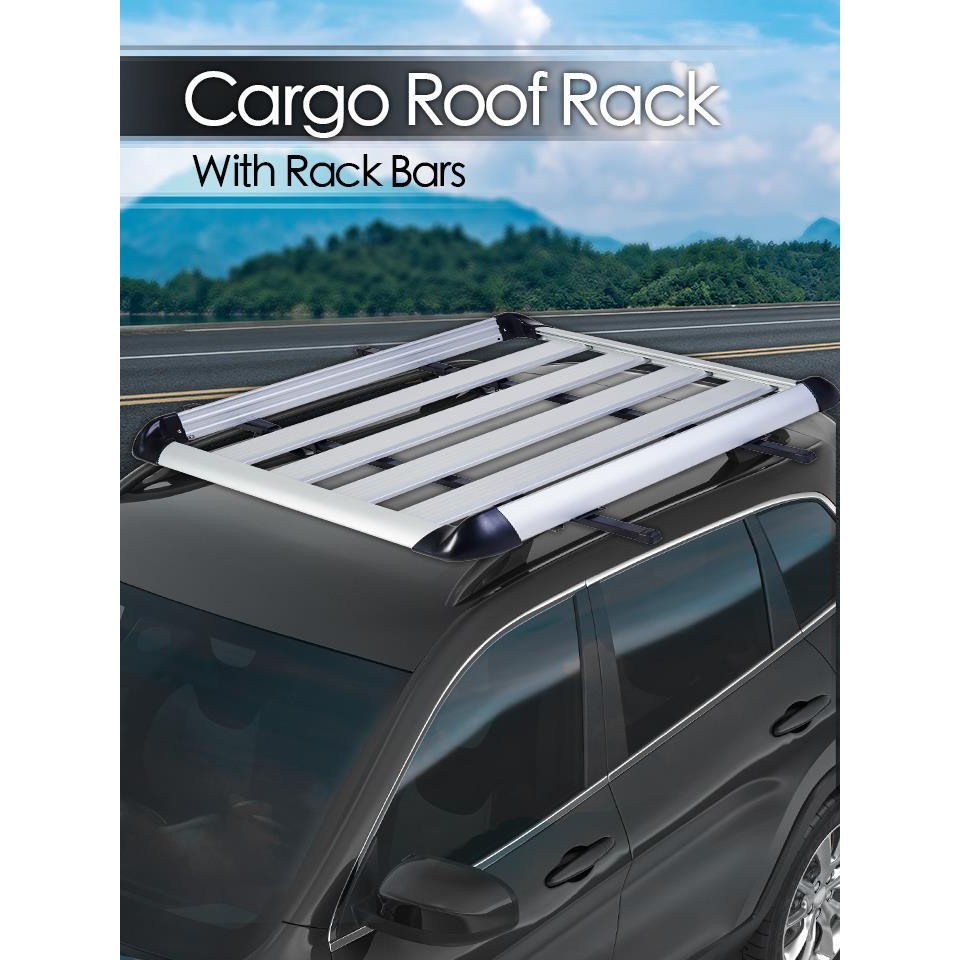 Rack วางของติดหลังคารถยนต์ Cargo Roof Rack with Rack Bars