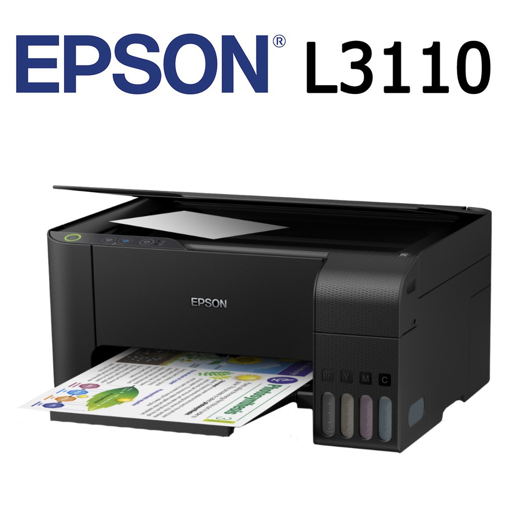 ส่งฟรี Printer Epson L3110 ปริ้น คัดลอก แสกน (ไม่มีหมึกแถม)