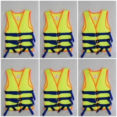 ดูภาพ R&AN แพ็ค 6 ตัว เสื้อชูชีพเด็กโต เสื้อชูชีพ Life jacket รับน้ำหนักได้ 35 Kg รอบอก 24-28 นิ้ว ยาว 16.5 นิ้ว #3 พร้อมนกหวีด เพิ่มเติม R&AN แพ็ค 6 ตัว เสื้อชูชีพเด็กโต เสื้อชูชีพ Life jacket รับน้ำหนักได้ 35 Kg รอบอก 24-28 นิ้ว ยาว 16.5 นิ้ว #3 พร้อมนกหวีด