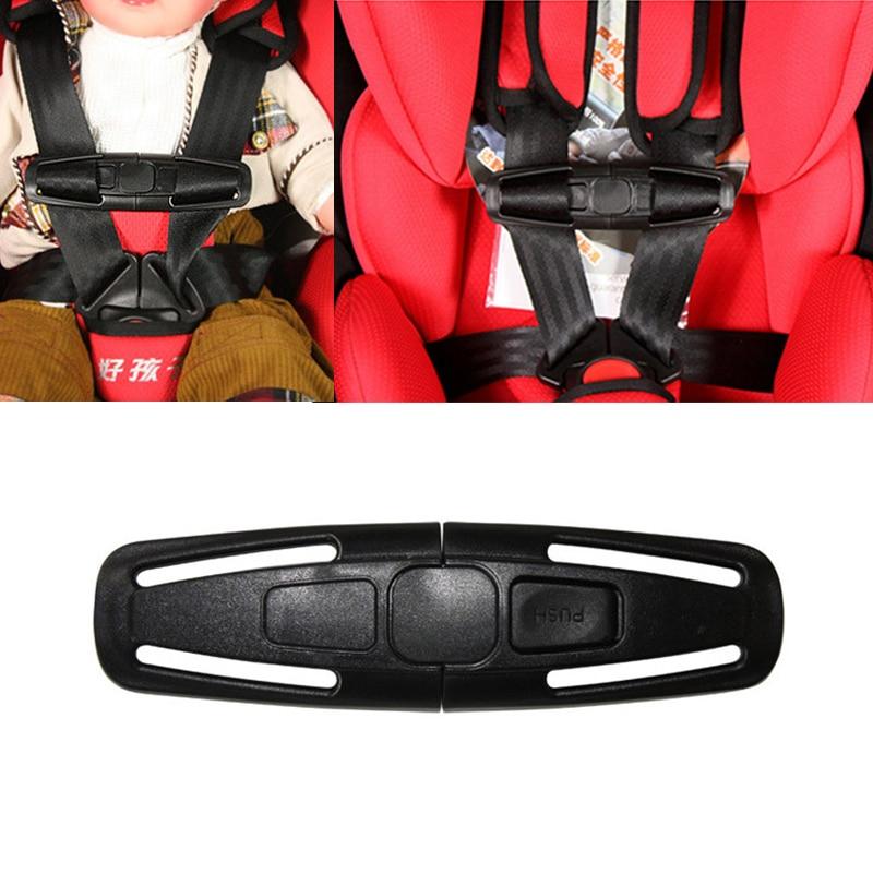 คุณภาพสูงรถที่นั่งนิรภัยสำหรับทารกสายคล้องเข็มขัดรัดตัวหน้าอกหนีบเด็กหัวเข็มขัดปลอดภัย1Pc